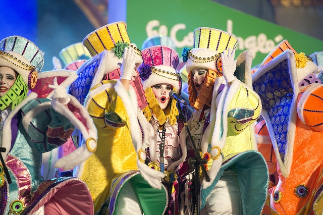 El Carnaval de LPGC de Las mil y una noches 2015 dedica la semana a los grupos del Carnaval con las fases y final de Murgas y el concurso de Comparsas adultas