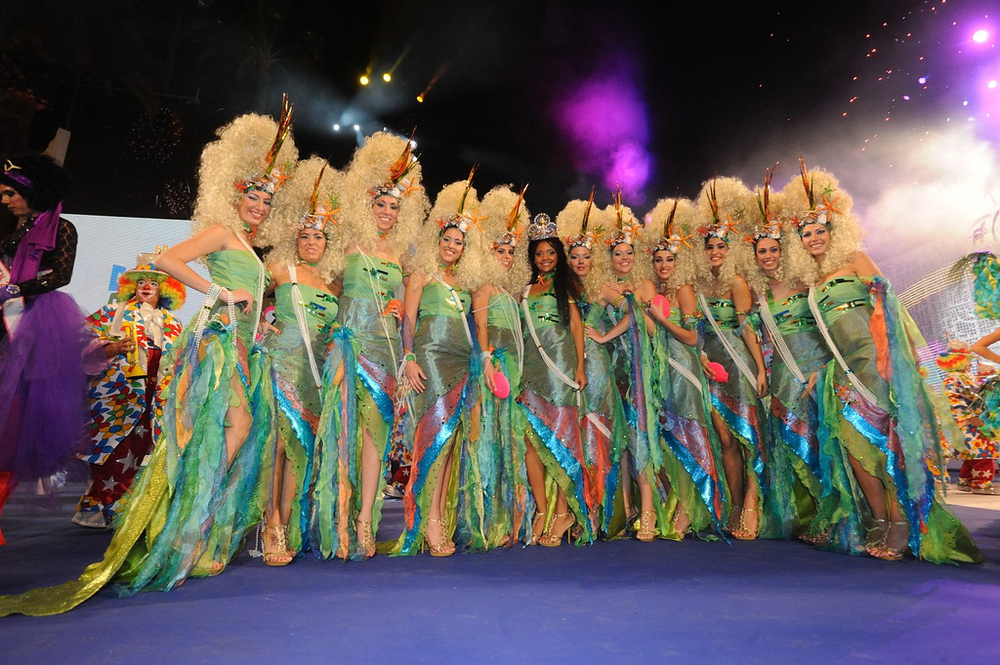 Orden de participación de las candidatas a Reina del Carnaval, Gran Dama y Reina Infantil