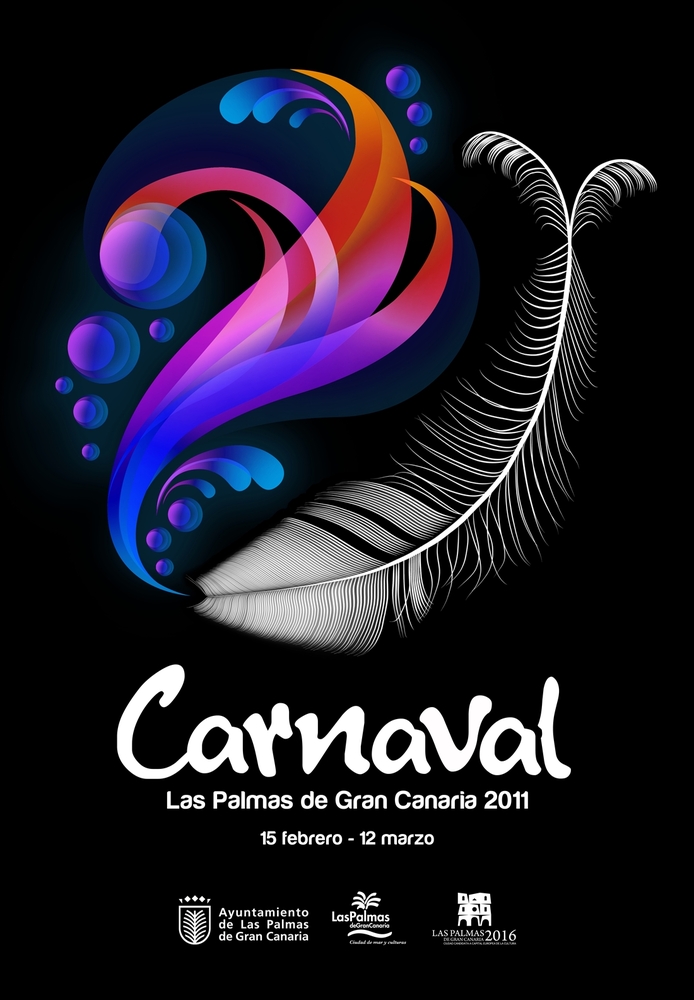 Plumardina, cartel del Carnaval 2011