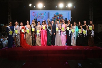 Orden de participación de candidatas en la Gala de la Reina