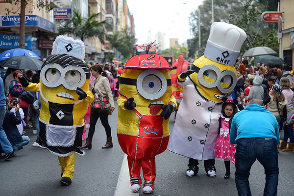 Catorce carrozas desfilarán el martes de Carnaval en la Cabalgata Infantil