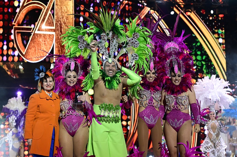 Baracoa revalida el título de mejor comparsa del Carnaval de Las Palmas de Gran Canaria