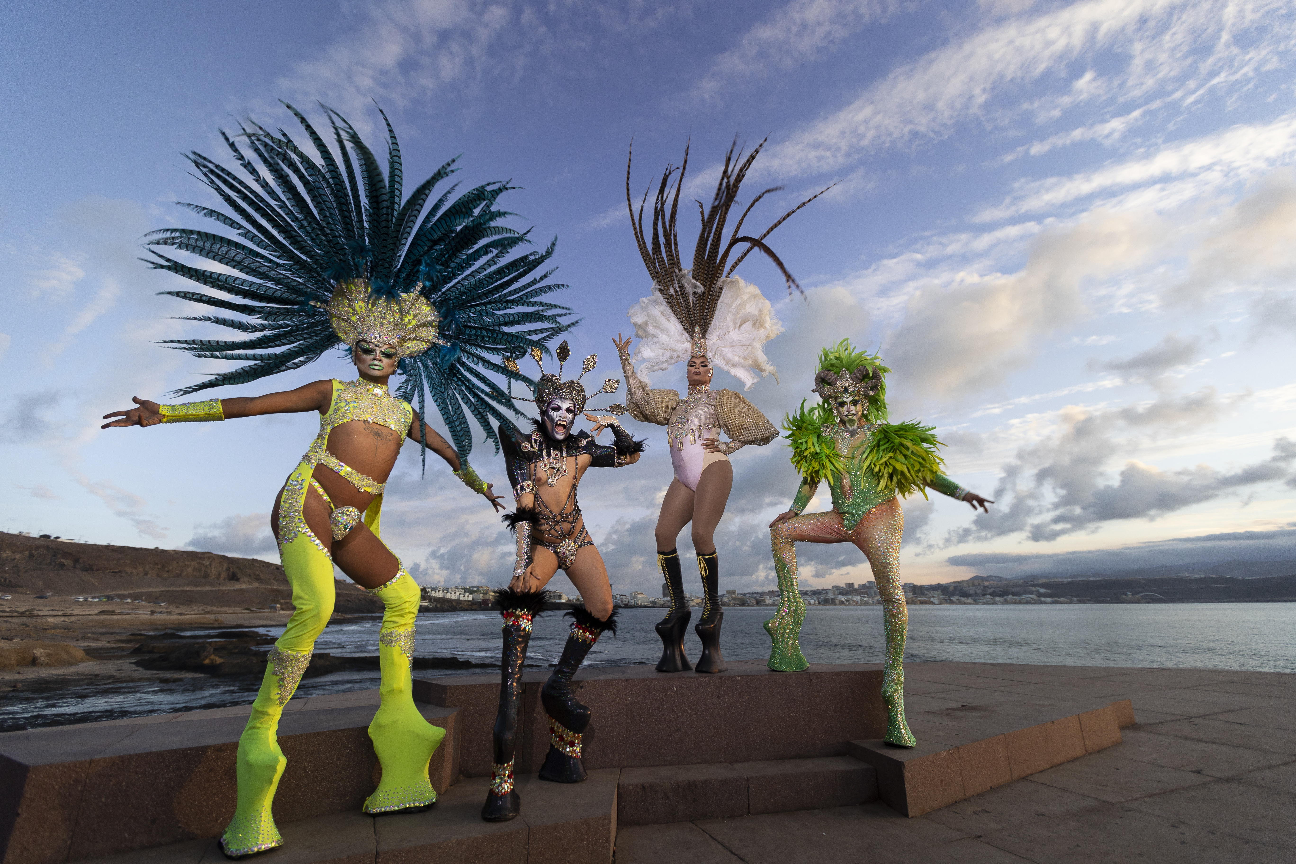 La Gala Drag Queen abre el último fin de semana de un Carnaval que se despide desfilando